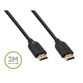Miniatyrbild 2 av 3: BELKIN HDMI-kabel M / M - High Speed W Ethernet - 2 m - Svartguld