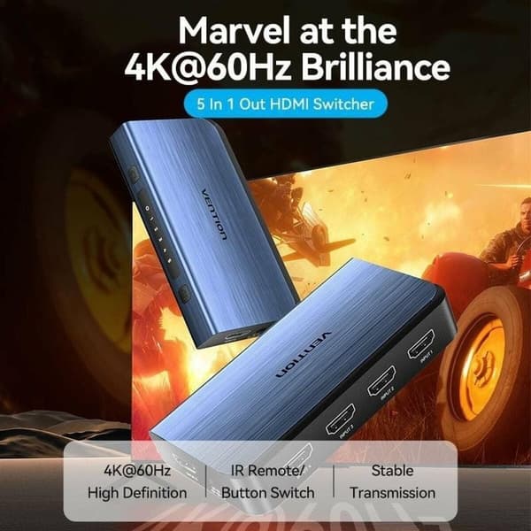 HDMI-Brytare Vention AKCL0