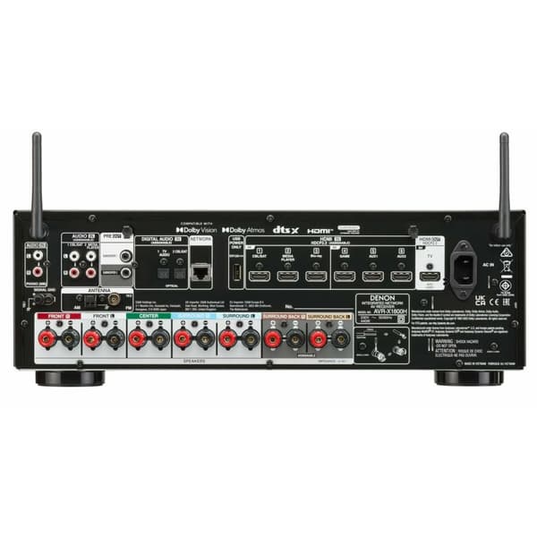 BEGAGNAD AV-mottagare Denon (Renoverade A)