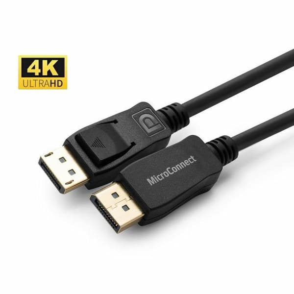 MicroConnect 4K DisplayPort 1.2-kabel 2 m