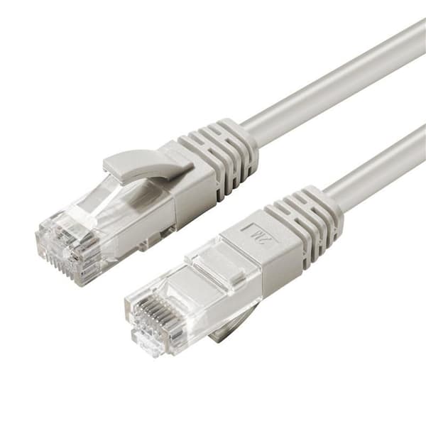 MicroConnect U/UTP CAT6 10M Grå LSZH