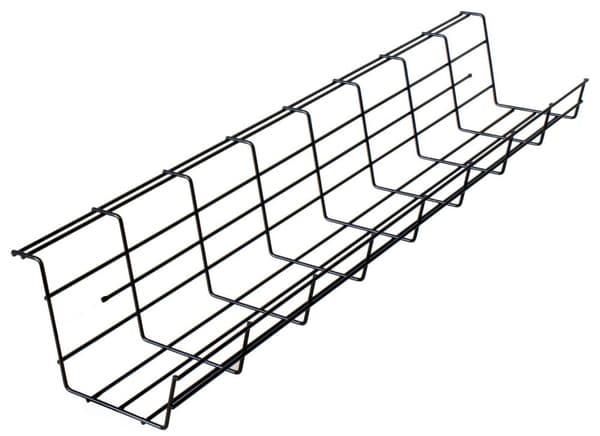 Lederkabelbakke Ränna, sort, 429-4002