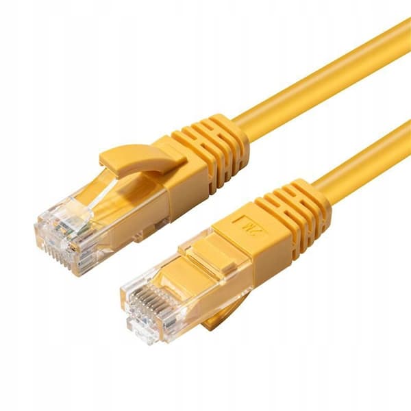 MicroConnect U/UTP CAT6 0.2M keltainen LSZH