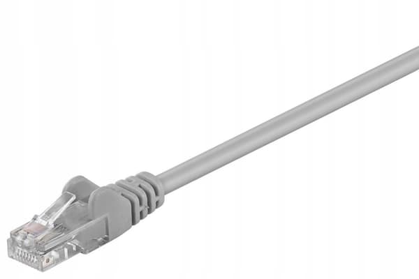 MicroConnect U/UTP CAT5e 0,3M Grå PVC