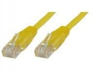 MicroConnect U/UTP CAT5e 0,5M Gul PVC