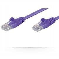 MicroConnect U/UTP CAT5e 0,5M Lila PVC