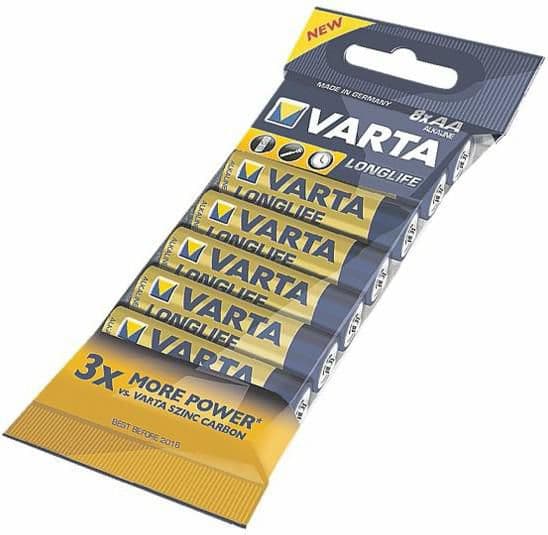 Varta AA Alkalisk Engangsbatteri 4106 B-FTP605R, 4106101328