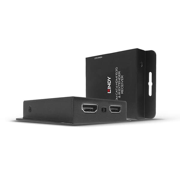 Lindy 70M HDMI-förlängare 4K30 Cat.6, 38208