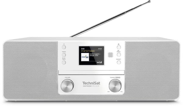 Technisat 370 Cd Bt Personal Analog och Digital White, 0001/3948