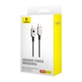 Miniatyrbillede 7 af 8: Baseus Ubrydeligt USB C til USB C kabel 1 m 100 W Hvid
