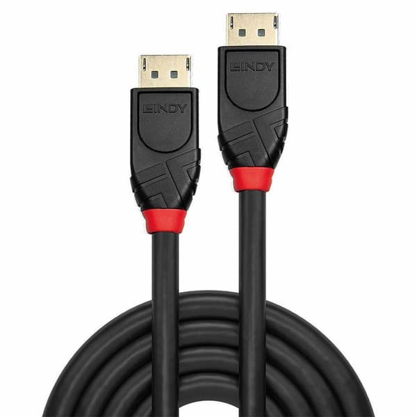 DisplayPort-kabel LINDY 41079 15 m Sort