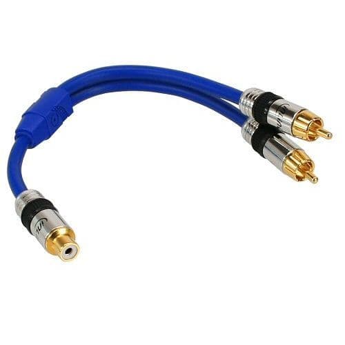 INLINE - Cinch-Y-Cable PREMIUM, 0,25m