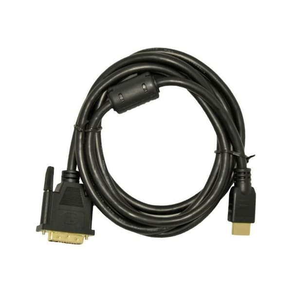HDMI-videokabel - DVI DVI-D (M) till HDMI (M) 1,8 m svart - Akyga