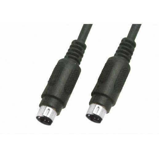 Waytex 22330 S-Video SVHS-kabel 4-stifts Mini-DIN längd 3,00m