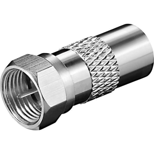 Goobay 673191 koaxial hane F-kontakt - koaxial hankontakt