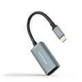 Miniatyrbild 1 av 3: USB-C till DisplayPort Adapter NANOCABLE 10.16.4104-G Grå 15 cm 8K Ultra HD
