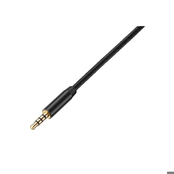 Bolaris 1,5 m Tvinplugg 3,5 mm Ljudkabel Svart