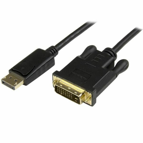 Kabel DisplayPort till DVI Startech DP2DVI2MM3 95 cm Svart
