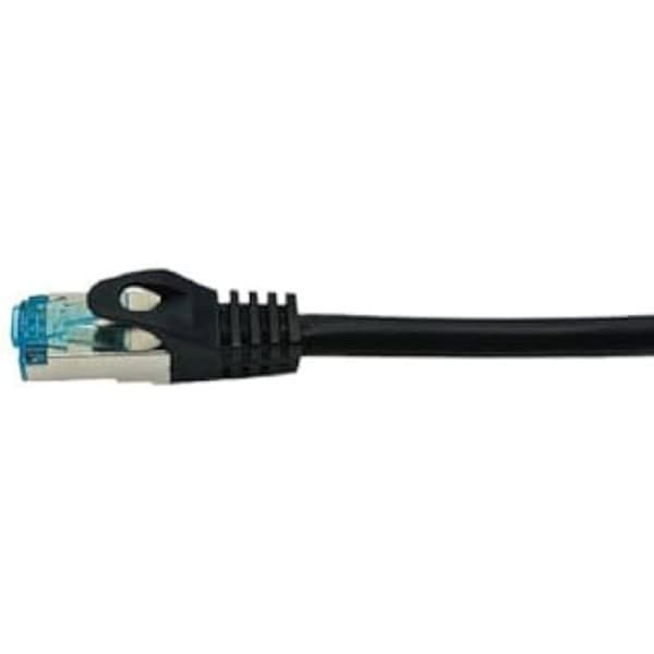Patchkabel Cat.6A S/FTP - EQUIP - 605891 - 2 m - Svart - 10 Gbit/s - RoHS-kompatibel