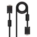 Miniatyrbillede 1 af 2: VGA-kabel NANOCABLE 10.15.0115 Sort 15 m
