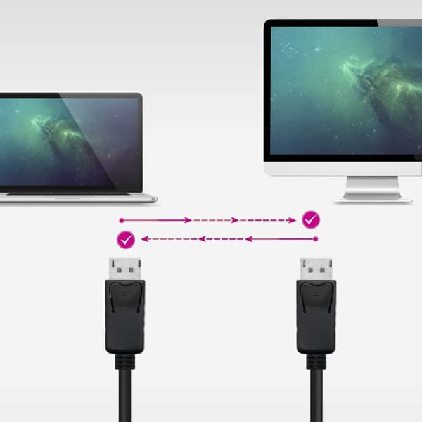 DisplayPort-kabel NANOCABLE