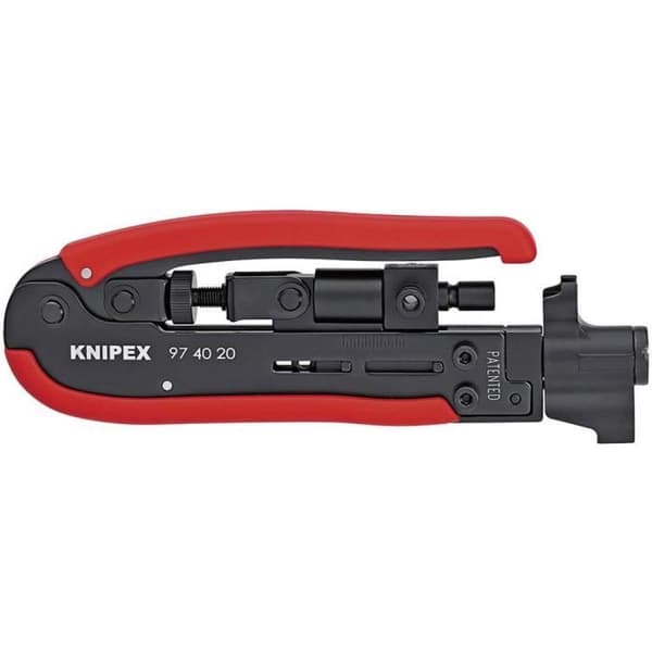 Kompressionsverktyg för Knipex 97 40 20 SB koaxialkontakter