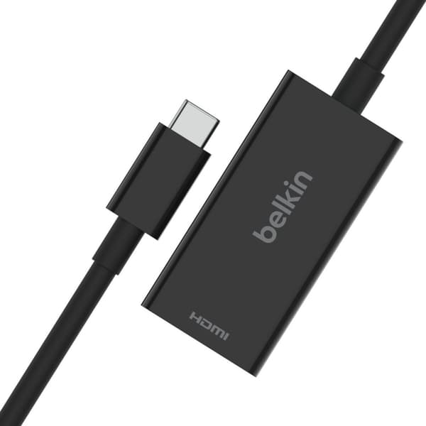 USB-C til HDMI-kabel Belkin Sort