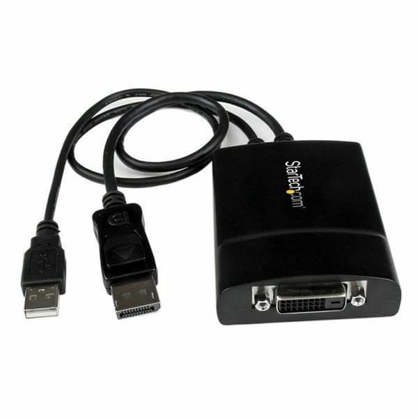 DisplayPort til DVI-mellemstik Startech DP2DVID2 Sort