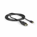 Miniatyrbillede 2 af 2: MiniDisplayPort til Displayport kabel Startech MDP2DPMM6 Sort 1,8 m