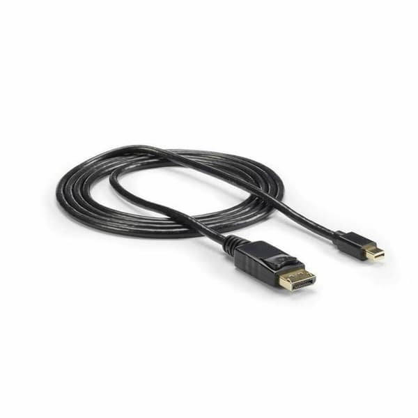 MiniDisplayPort til Displayport kabel Startech MDP2DPMM6 Sort 1,8 m