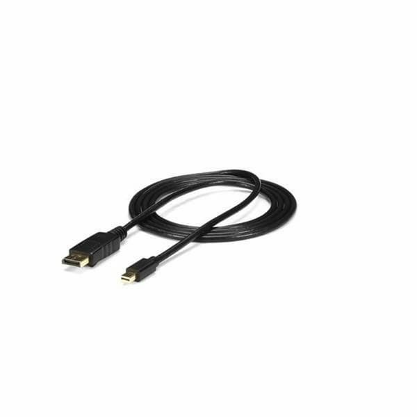 MiniDisplayPort til Displayport kabel Startech MDP2DPMM6 Sort 1,8 m