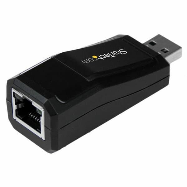 Netværksadapter Startech USB31000NDS Sort