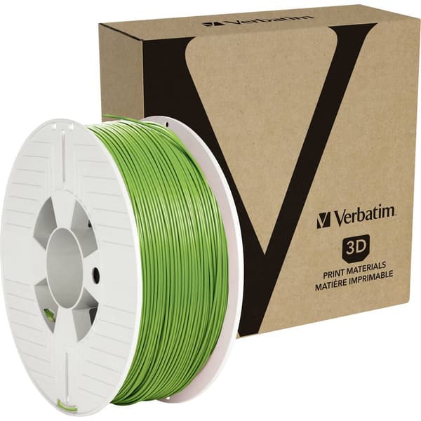 Verbatim 55324 3D-skrivare Filament PLA-plast 1.75 mm 1000 g Grön 1 st