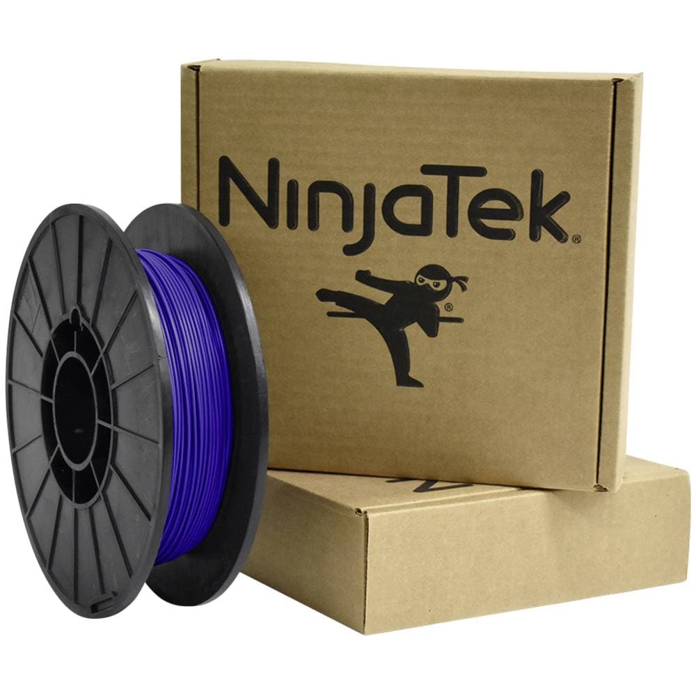 Ninjatek 3DCH0217505 3D-skrivare Filament TPU flexibel, kemiskt beständig 1.75 mm Blå 500 g