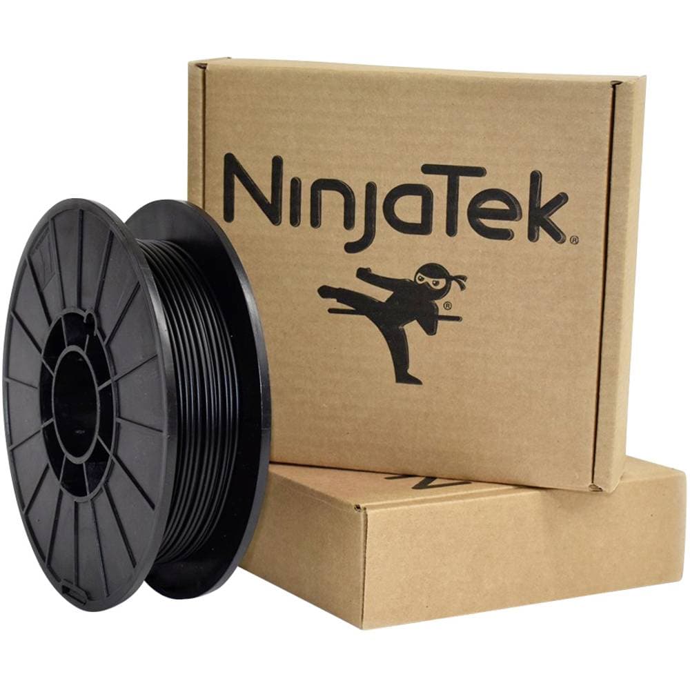 Ninjatek 3DCH0117505 3D-skrivare Filament TPU flexibel, kemiskt beständig 1.75 mm Svart 500 g