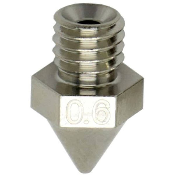 FabConstruct FabConstruct Nozzle RAISE3D Pro2 Plated Copper 0,6 mm Nozzle RN35366