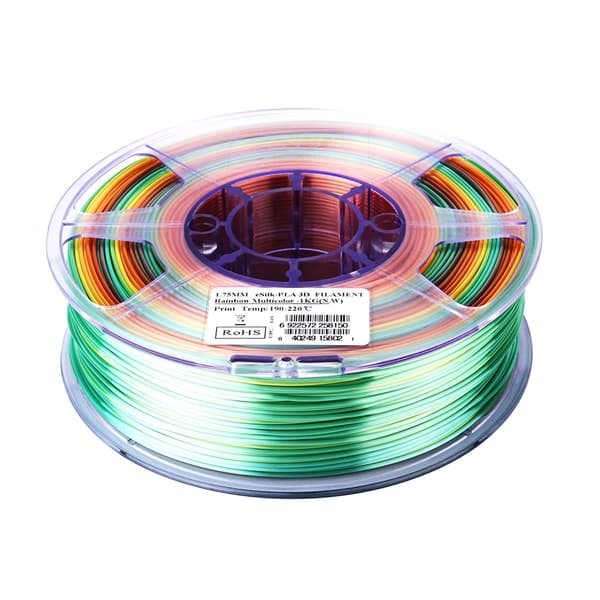 eSUN PLA-Silk Rainbow 1.75mm 1kg Multicolor