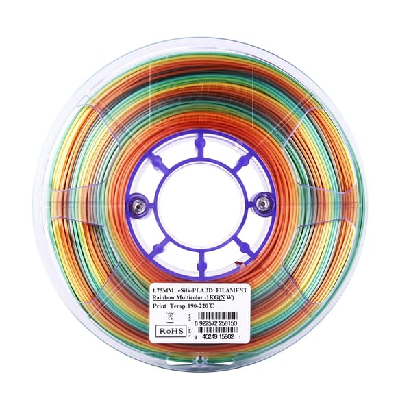 eSUN PLA-Silk Rainbow 1.75mm 1kg Multicolor