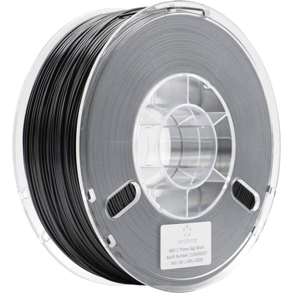 Renkforce RF-4738584 3D-skrivare Filament ABS-plast 1.75 mm 1000 g Svart 1 st