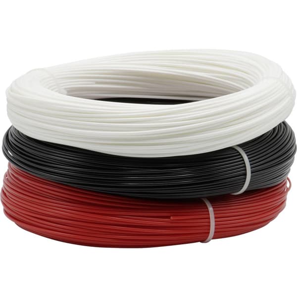 Renkforce RF-4738590 3D-skrivare Filament PETG 1.75 mm 600 g Svart, Vit, Röd 1 st