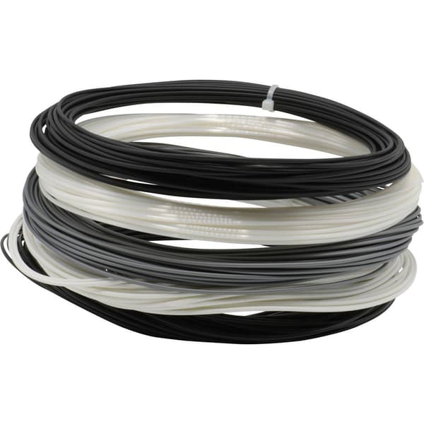 Renkforce RF-4738598 3D-skrivare Filament PLA-plast 1.75 mm 250 g Silver, Sidenvit, Matt vit, Svart (kolfiber), Svart (