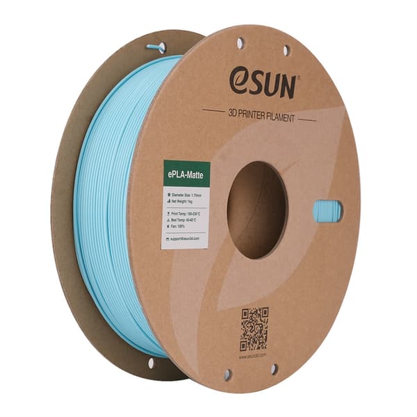 eSUN PLA-Matte 1.75mm 1kg - Light Blue
