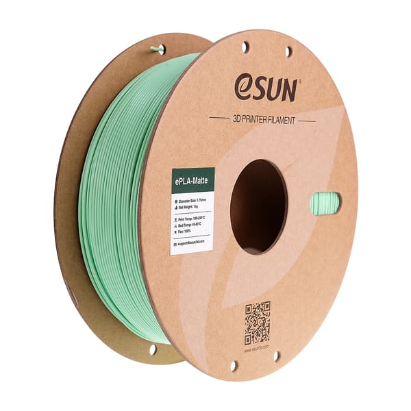 eSUN PLA-Matte 1.75mm 1kg - Mint Green
