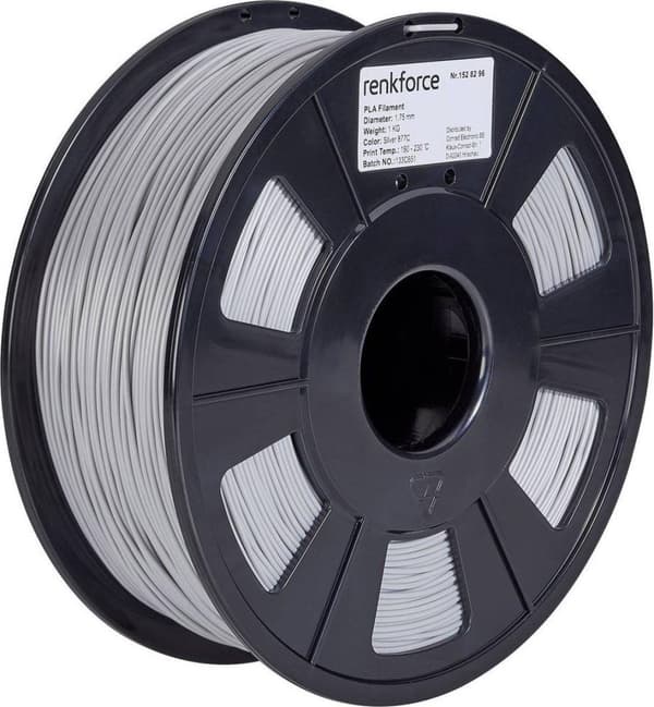 Renkforce RF-4511204 Filamentti PLA muovi 1,75 mm 1000 g Hopea 1 kpl