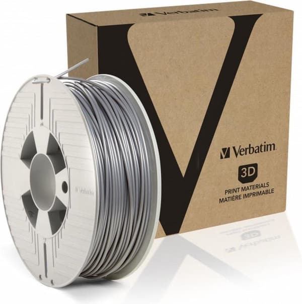 Verbatim 55329 3D-utskriftsmaterial Polymjölksyra Silver 1 kg