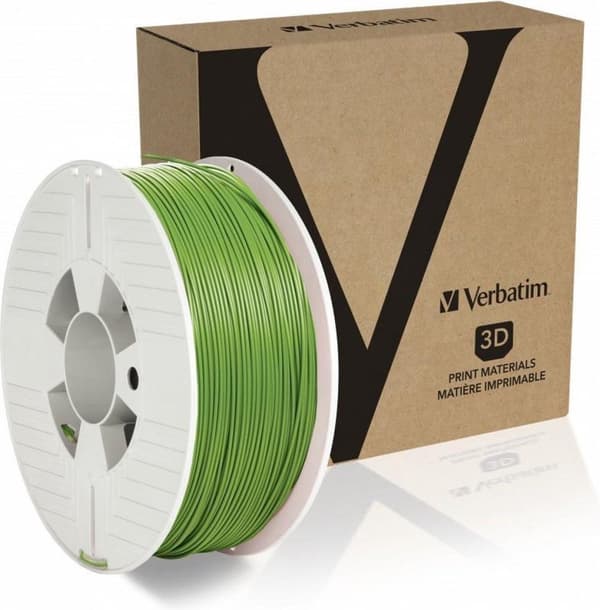 Verbatim 55324 3D Print Materiale Polymælkesyre Grøn 1 kg