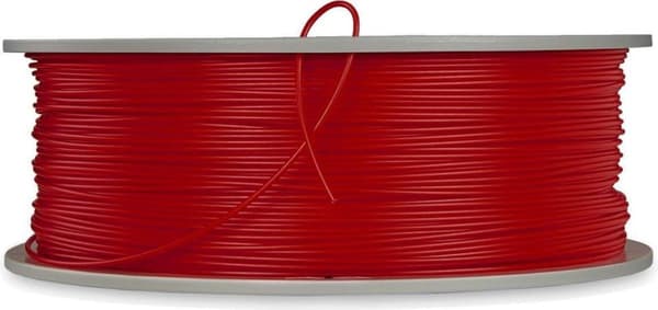 Verbatim 55030 3D Print Materiale ABS Rød 1 kg