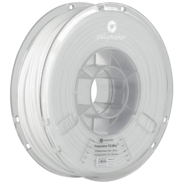 Polymaker PC02002 Polymax Tough 3D-skrivare Filament PC (Polykarbonat) Hög styvhet, Värmebeständig, Slagtålig 1.75 mm 7