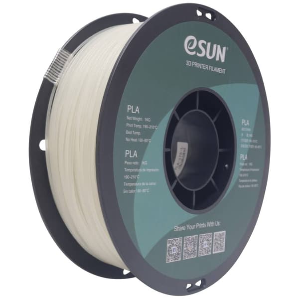 ESUN PLA Luminous Green 3D-skrivare Filament PLA-plast efterlysande 1.75 mm 1 kg Grön (långtidsflourescerande)