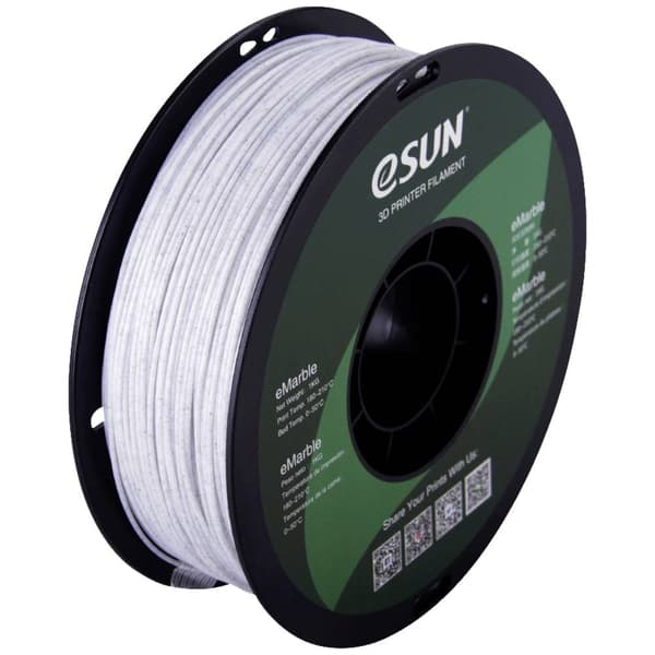 ESUN eMarble 3D-skrivare Filament PLA Compound 1.75 mm 1 kg Marmor